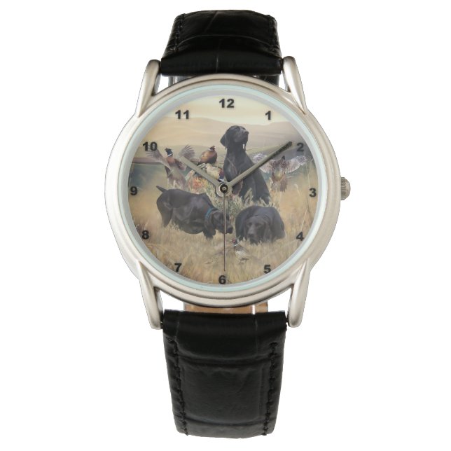 Reloj De Pulsera Punteros de corto alcance alemanes (Anverso)