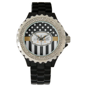 Reloj De Pulsera Puntos y franjas
