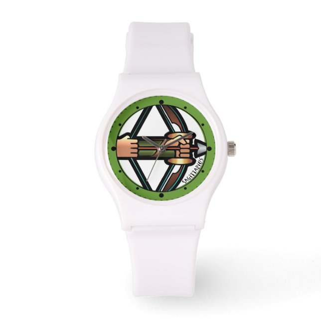 Reloj De Pulsera Puntuación de tiempo de uso de Sagittarius Z (Anverso)