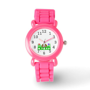 Reloj De Pulsera Pup N Play Kids Pink Silicone Watch