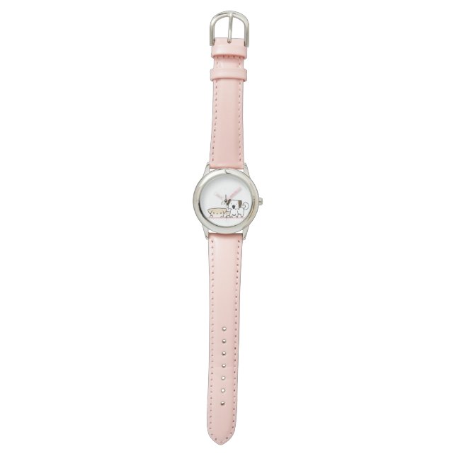 Reloj De Pulsera Puppy’s  (Superficie plana)