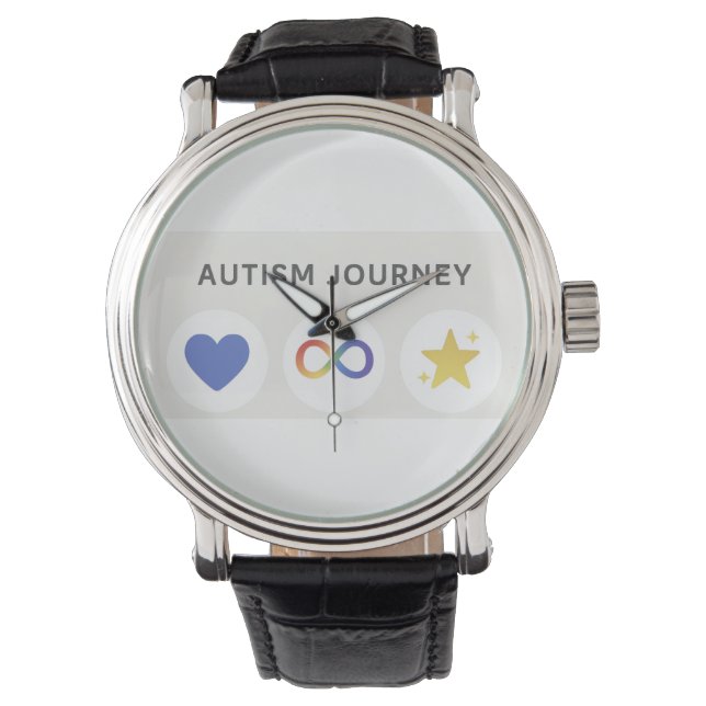 Reloj De Pulsera purga autista (Anverso)