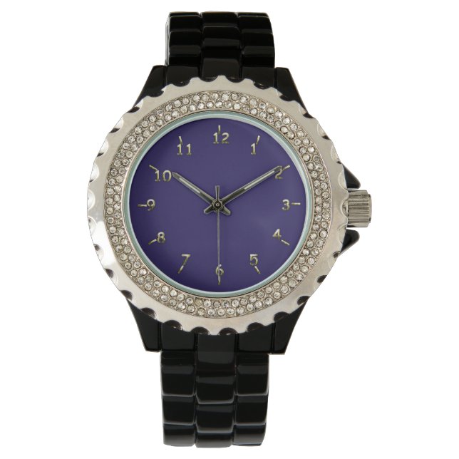 Reloj De Pulsera Purple Charm (Anverso)