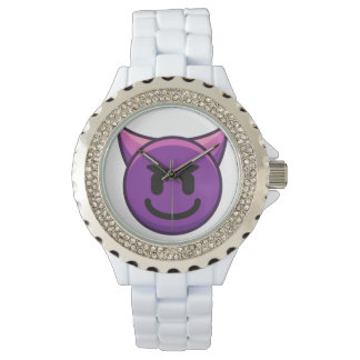 Reloj De Pulsera Purple Devil Emoji