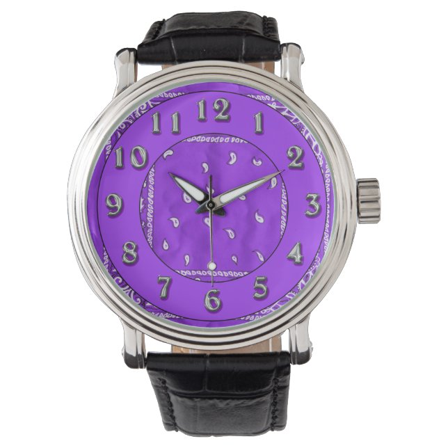 Reloj De Pulsera Purple Hanky Watch (Anverso)