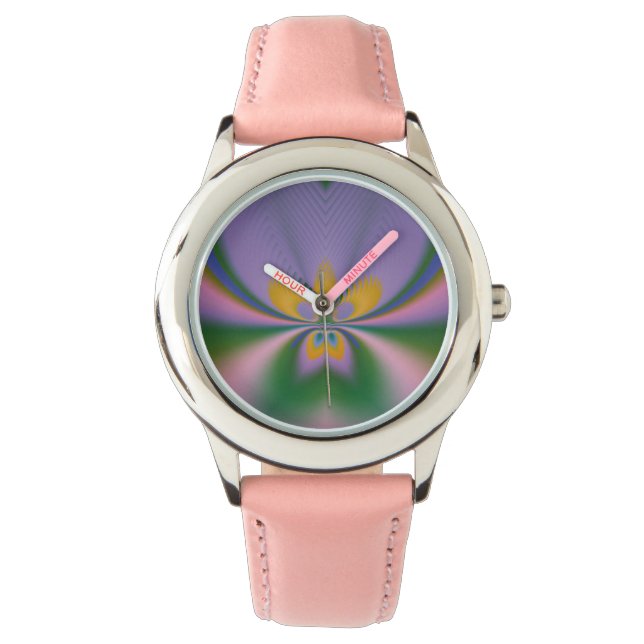 Reloj De Pulsera Purple Lotus (Anverso)