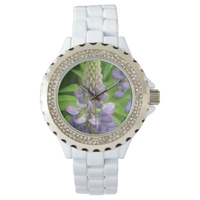 Reloj De Pulsera Purple Lupine (Anverso)
