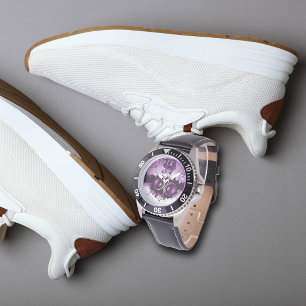 Reloj De Pulsera Purple Music Skater Dude impermeable