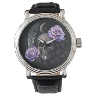 RELOJ DE PULSERA PURPLE SKULL