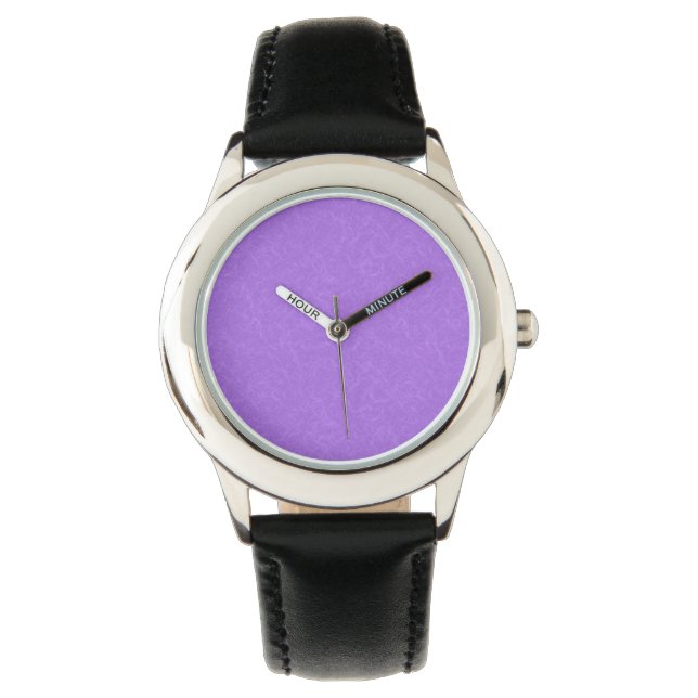 Reloj De Pulsera Purple textured surface with swirling pattern (Anverso)