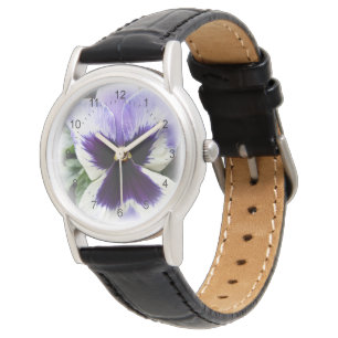 Reloj De Pulsera púrpura profundo sobre la marsopa blanca