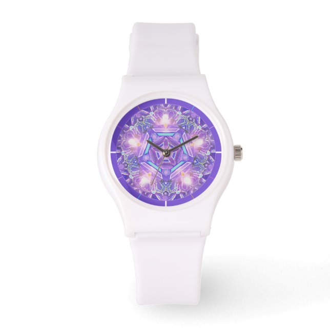 Reloj De Pulsera Púrpura W1 (Anverso)