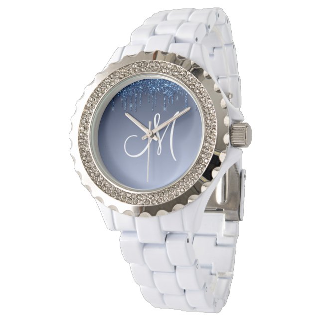 Reloj De Pulsera Purpurina de goteo personalizado (Angular)