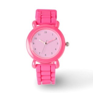 Reloj De Pulsera Purpurina Pink Girly