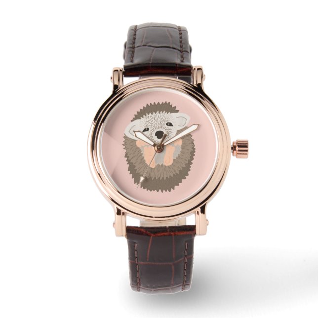 Reloj De Pulsera Pygmy Hedgehog es tan lindo! (Anverso)