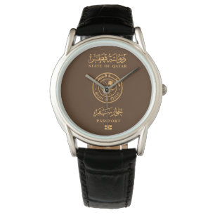 Reloj De Pulsera Qatar passport wristwatch