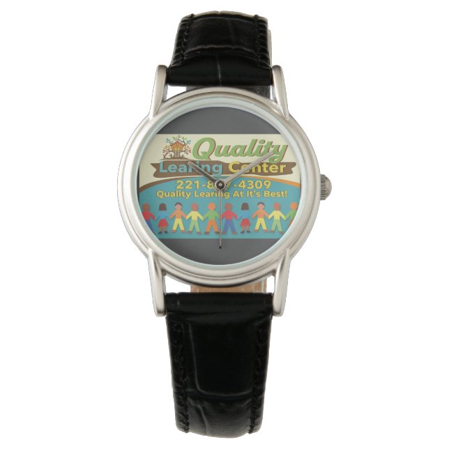 Reloj De Pulsera Quality Learing Center Time To Lear Clock (Anverso)