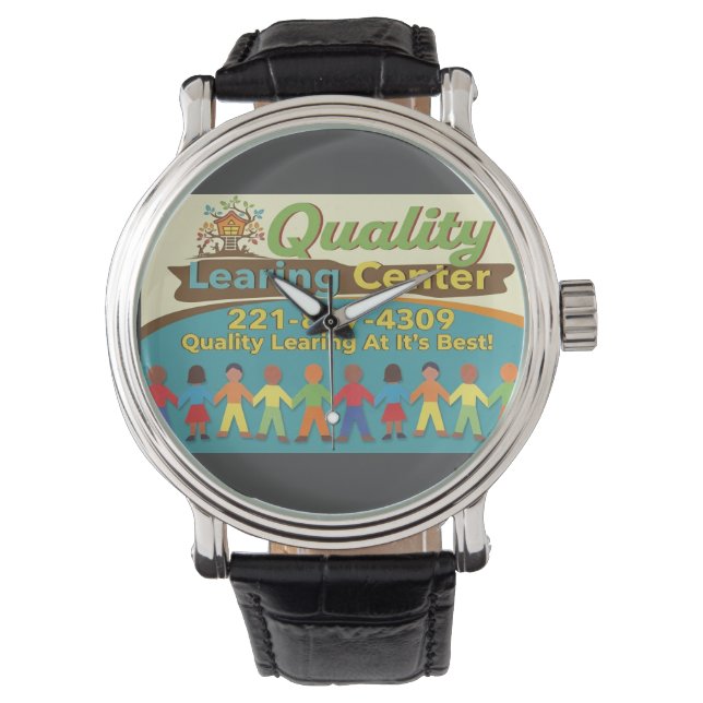 Reloj De Pulsera Quality Learing Center Time To Lear Clock (Anverso)