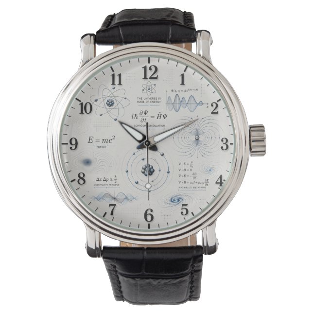 Reloj De Pulsera Quantum Physics Science Classroom (Anverso)