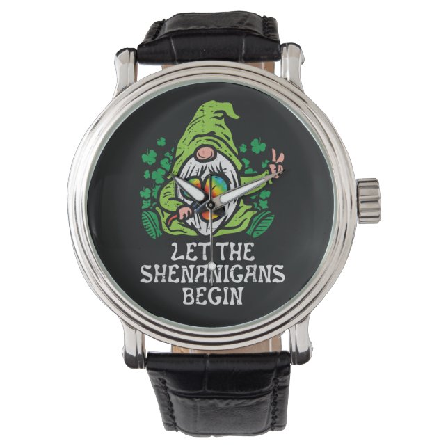 Reloj De Pulsera Que comiencen las travesuras (Anverso)