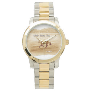 Reloj De Pulsera ¿qué dice el zorro?