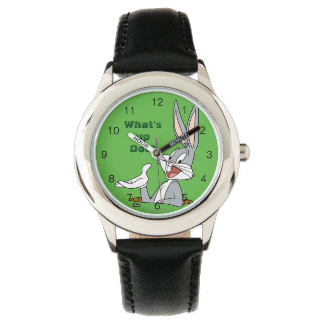 Reloj De Pulsera ¿QUÉ ES DOC?™ BUGS BUNNY™ Rabbit Hole (Anverso)