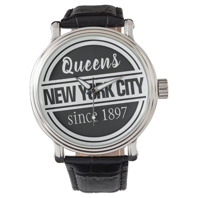 Reloj De Pulsera Queens NYC 1897 (Anverso)