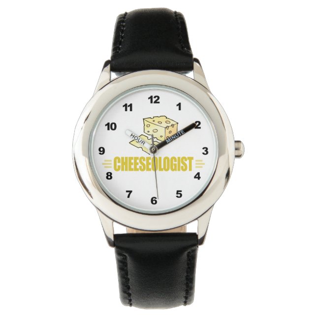 Reloj De Pulsera Queso gracioso (Anverso)