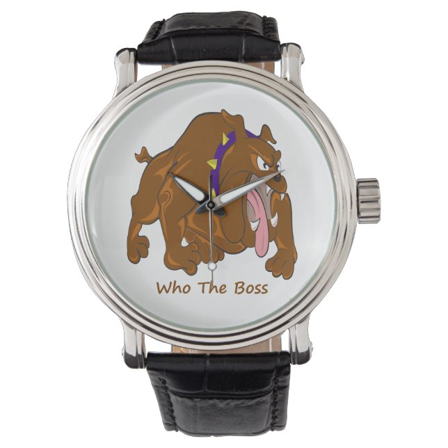 Reloj De Pulsera Quién es el jefe (Anverso)