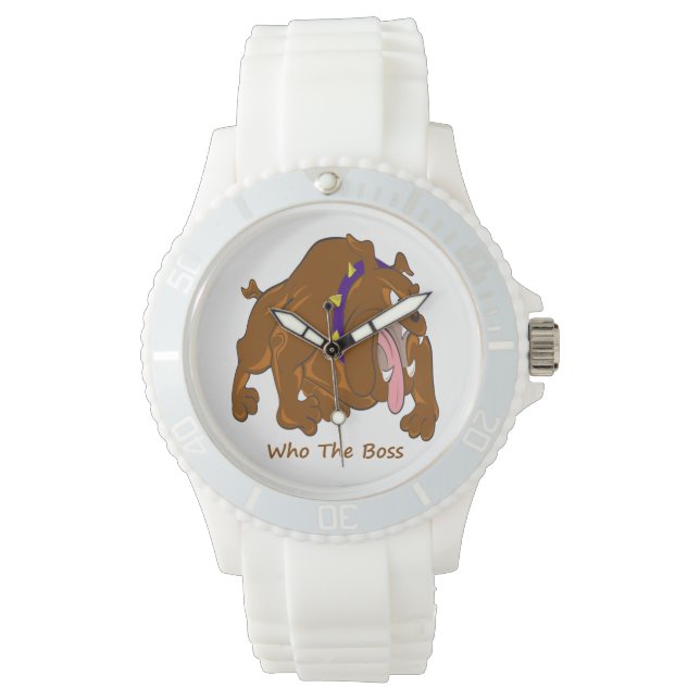 Reloj De Pulsera Quién es el jefe (Anverso)