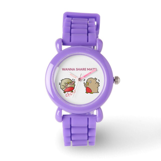 Reloj De Pulsera ¡Quiero compartir a mate! (Anverso)