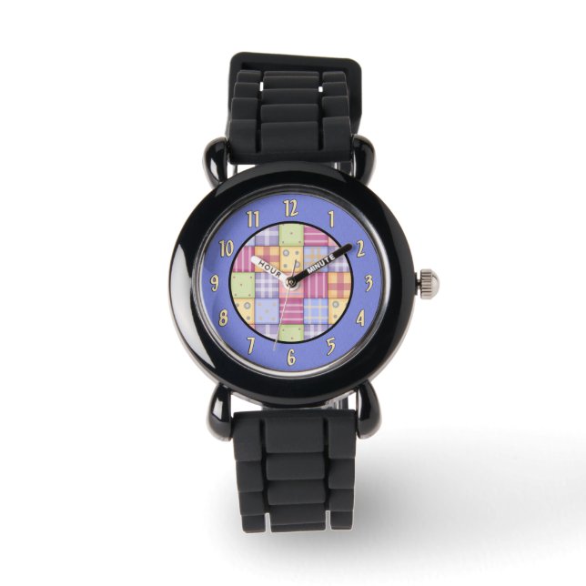Reloj De Pulsera Quilters Quilt Watch (Anverso)