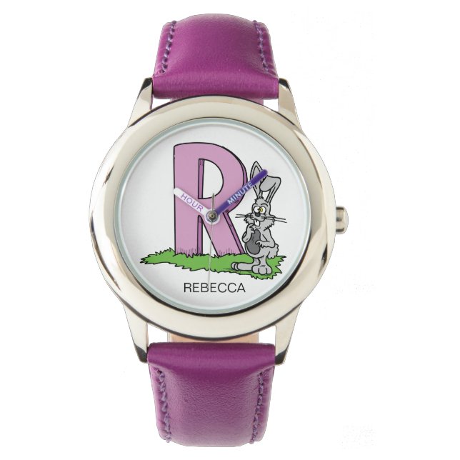 Reloj De Pulsera R es para ___ nombre personalizado Kid's (Anverso)