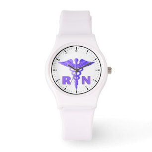 Reloj De Pulsera R.N Personal de Caduceus Médico Inspección