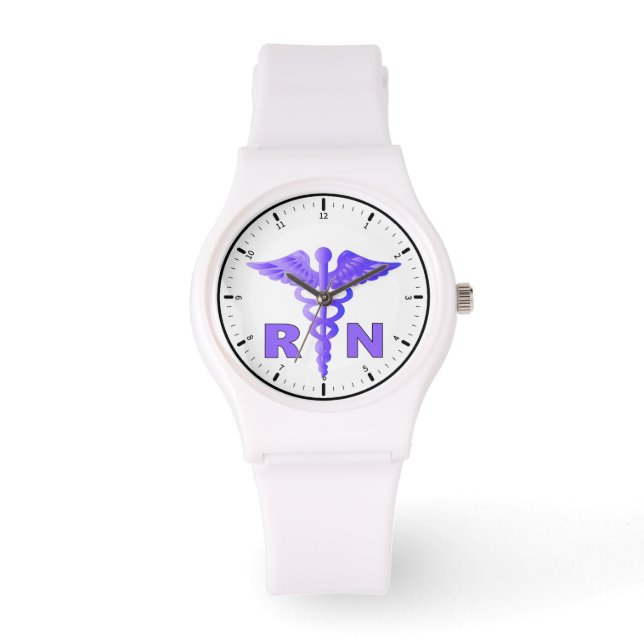 Reloj De Pulsera R.N | Personal de Caduceus | Médico | Inspección (Anverso)