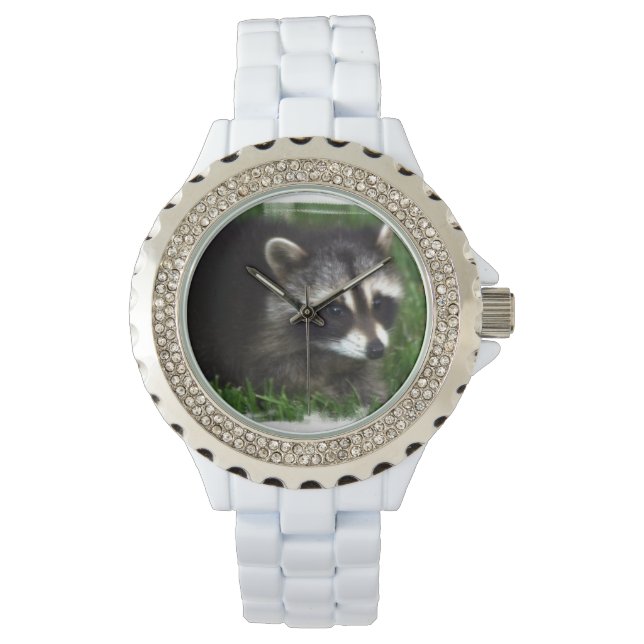 Reloj De Pulsera Raccoon (Anverso)