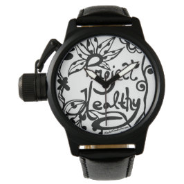 Reloj De Pulsera Rachel Doodle Art - Project Healthy