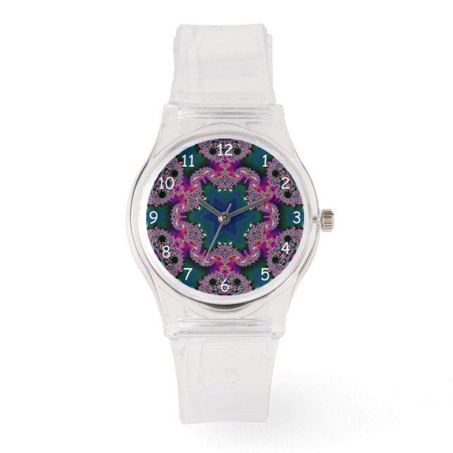 Reloj De Pulsera Radiación fractal (Anverso)