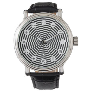 Reloj De Pulsera Radiación negra y blanca (Jpn) por Kenneth Yoncich