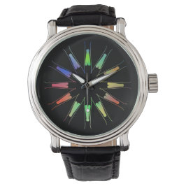 Reloj De Pulsera Radiant Spectrum Petal Wheel