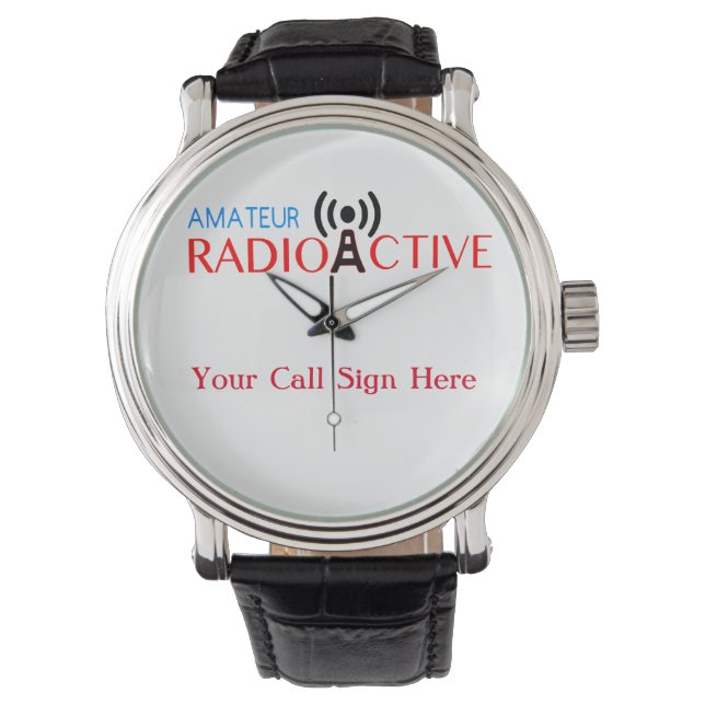 Reloj De Pulsera Radio Amateur Active Watch (Anverso)