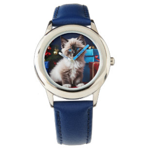 Reloj De Pulsera Ragdoll Kitten Christmas Present