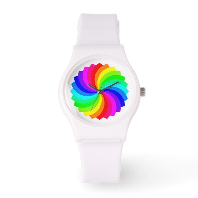 RELOJ DE PULSERA RAINBOW SPIRAL (Anverso)