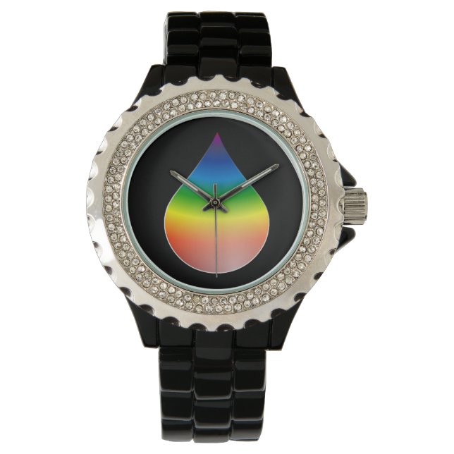 RELOJ DE PULSERA RAINBOW TEARDROP (Anverso)