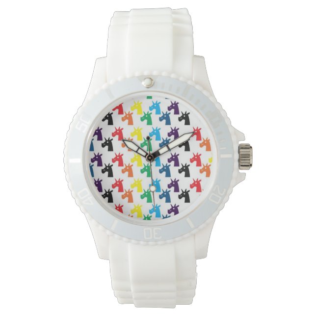 Reloj De Pulsera Rainbow Unicorn Watch (Anverso)