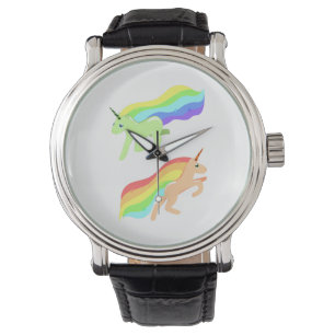 Reloj De Pulsera Rainbow Unicorns