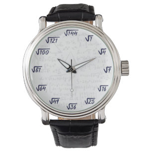 Reloj De Pulsera Raíz cuadrada matemática