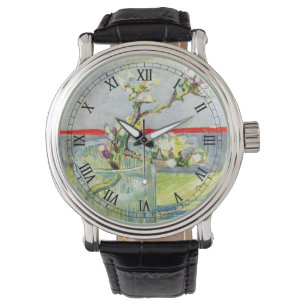 Reloj De Pulsera Rama de almendro en flor por Vincent van Gogh