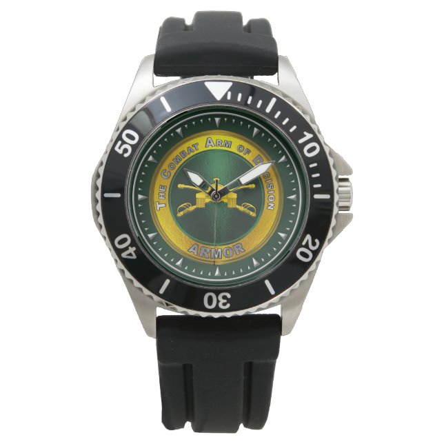 Reloj De Pulsera Rama de Blindados  (Anverso)