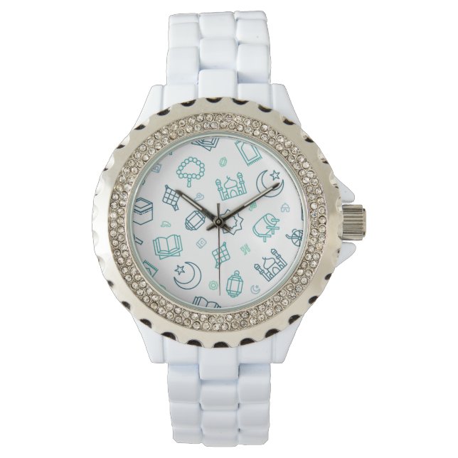Reloj De Pulsera Ramadan Doodles Watch (Anverso)